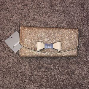 Gold Glittery Wallet